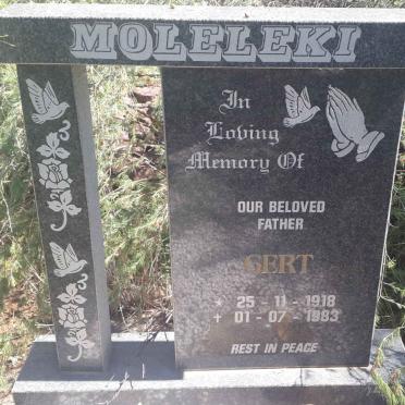 MOLELEKI Gert 1918-1983