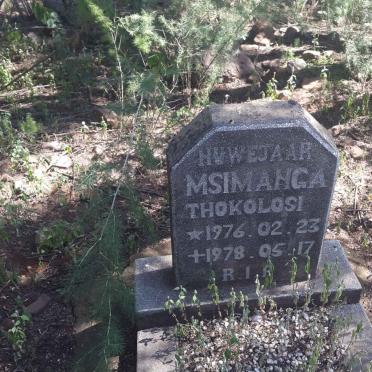 MSIMANGA Nuwejaar Thokolosi 1976-1978