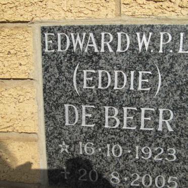 BEER Edward W.P.L., de 1923-2005