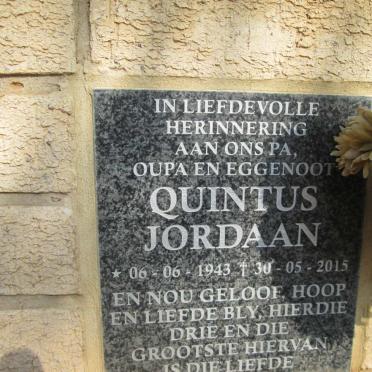 JORDAAN Quintus 1943-2015