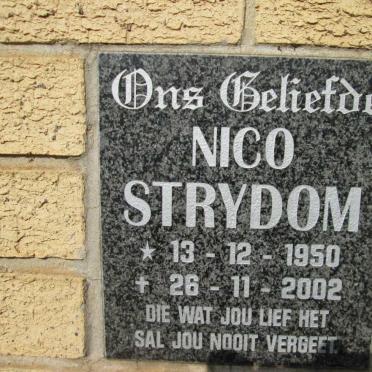 STRYDOM Nico 1950-2002