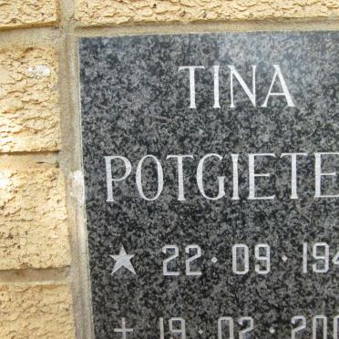 POTGIETER Tina 1940-2002