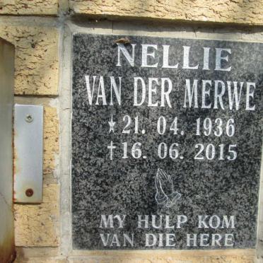 MERWE Nellie, van der 1936-2015