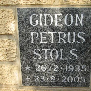 STOLS Gideon Petrus 1935-2005