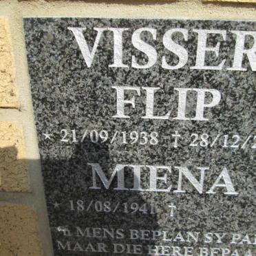 VISSER Flip 1938-2021 &amp; Miena 1941-