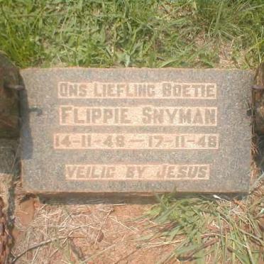 SNYMAN Flippie 1948-1948