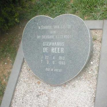 BEER Stephanus, de 1913-1983