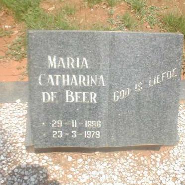 BEER Maria Catharina, de 1896-1979