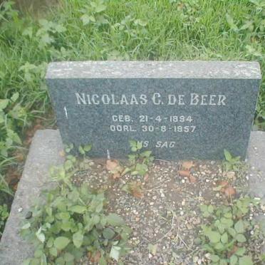 BEER Nicolaas C., de 1894-1957