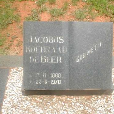 BEER Jacobus Koenraad, de 1888-1970