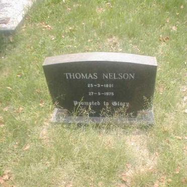 NELSON Thomas 1891-1975