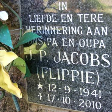 JACOBS J.P. (Flippie) 1941-2010