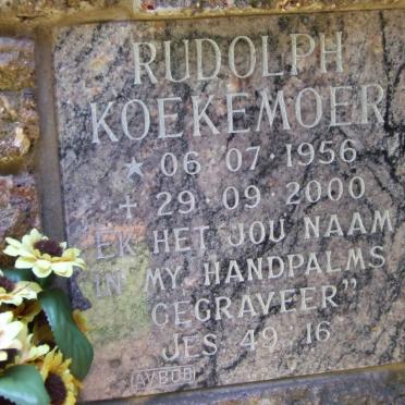 KOEKEMOER Rudolph 1956-2000