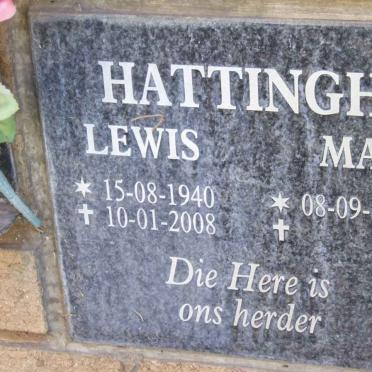 HATTINGH Max 1942- &amp; Lewis 1940-2008