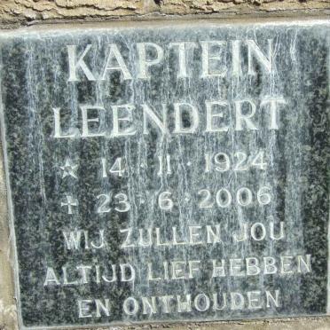 LEENDERT Kaptein 1924-2006