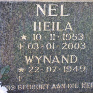 NEL Wynand 1949- &amp; Heila 1953-2003