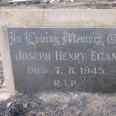 EGAN Joseph Henry -1945