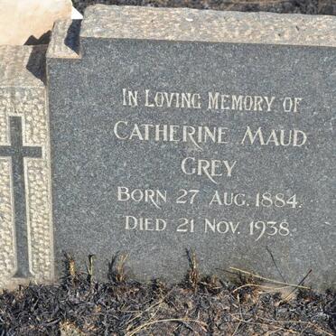GREY Catherine Maud 1884-1938