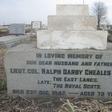 CHEALES Ralph Darby -1942