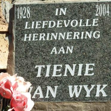 WYK Tienie, van 1928-2004