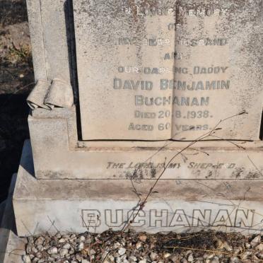 BUCHANAN David Benjamin -1938