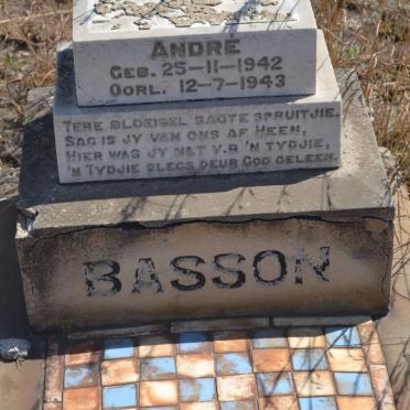 BASSON André 1942-1943