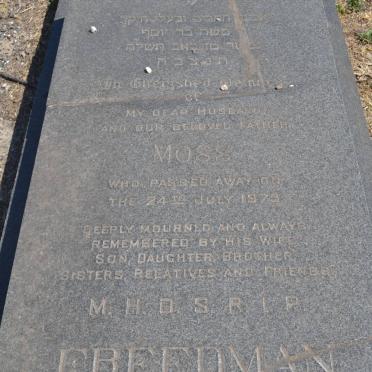 FREEDMAN Moss -1975