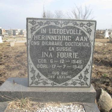 FOURIE Ina 1945-1948