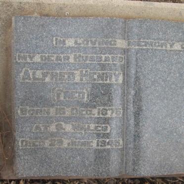 HENRY Alfred 1875-1945