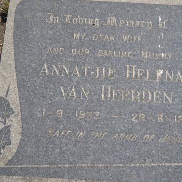 HEERDEN Annatjie Helena, van 1932-1959