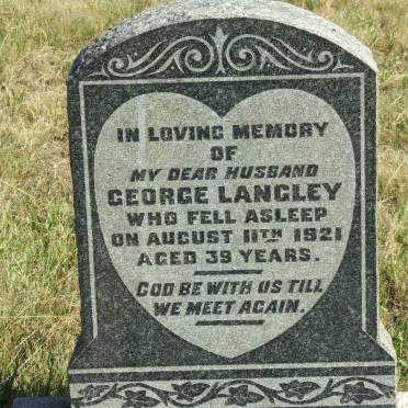 LANGLEY George -1921