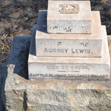 LEWIS Aubrey -1930