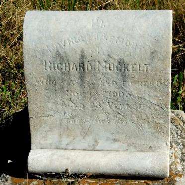 MUCKELT Richard -1903