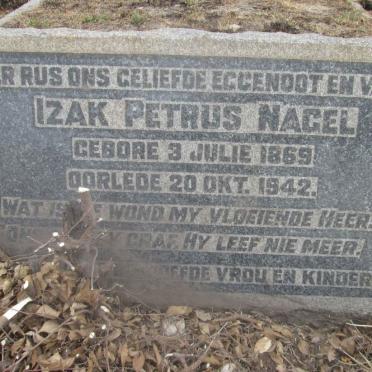 NAGEL Izak Petrus 1869-1942