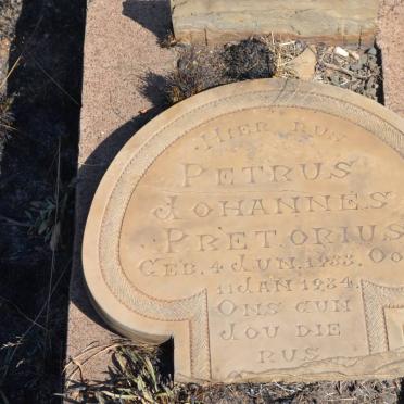 PRETORIUS Petrus Johannes 1933-1934