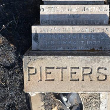 PIETERSE Catharina Elizabetha Petronella 1937-1937