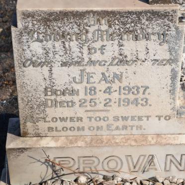 PROVAN Jean 1937-1943