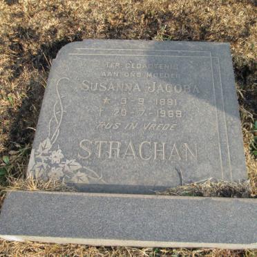 STRACHAN Susanna Jacoba 1881-1969