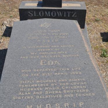 SLOMOWITZ Eda -1969