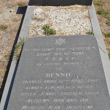 SUTTNER Bennie -1982