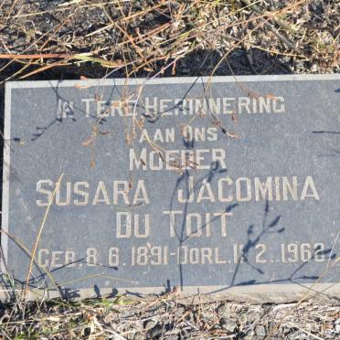 TOIT Susara Jacomina, du 1891-1968
