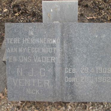 VENTER N.J.G. 1909-1962