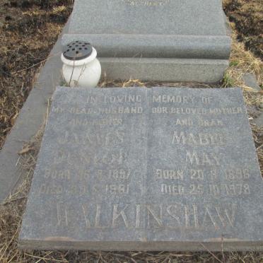 WALKINSHAW James Dunlop 1897-1961 &amp; Mabel May 1896-1978