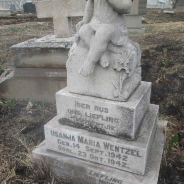 WENTZEL Susanna Maria 1942-1942