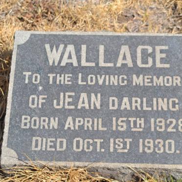 WALLACE Jean 1928-1930