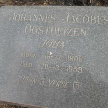 OOSTHUIZEN Johannes Jacobus 1908-1959