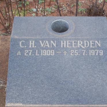 HEERDEN C.H., van 1909-1979