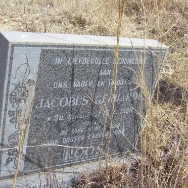 ROOS Jacobus Gerhardus 1906-1990