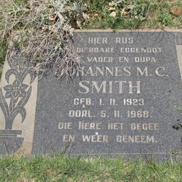 SMITH Johannes M.C. 1923-1968