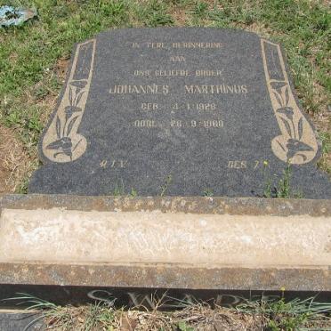 SWART Johannes Marthinus 1926-1960